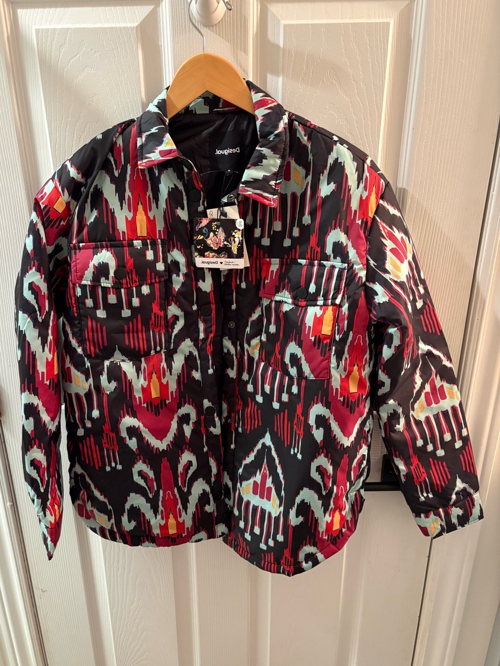 Desigual + Christian Lacroix Patterned Puffer Jacket